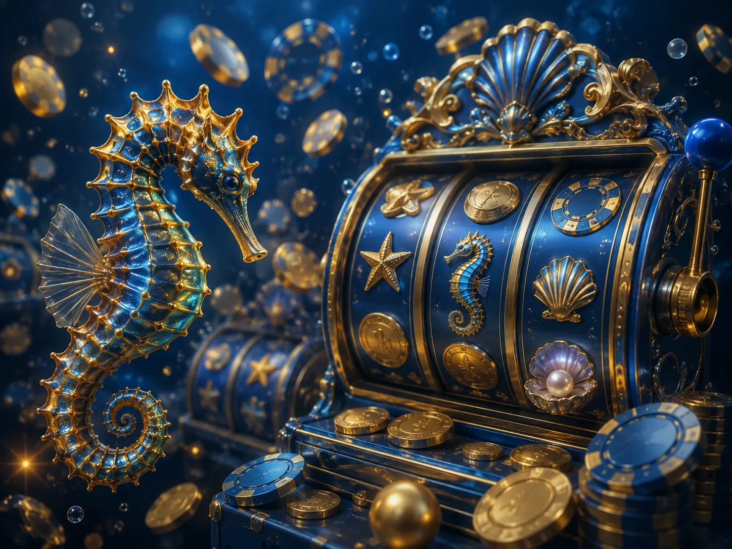 Luxury Deep Sea Slot Machine